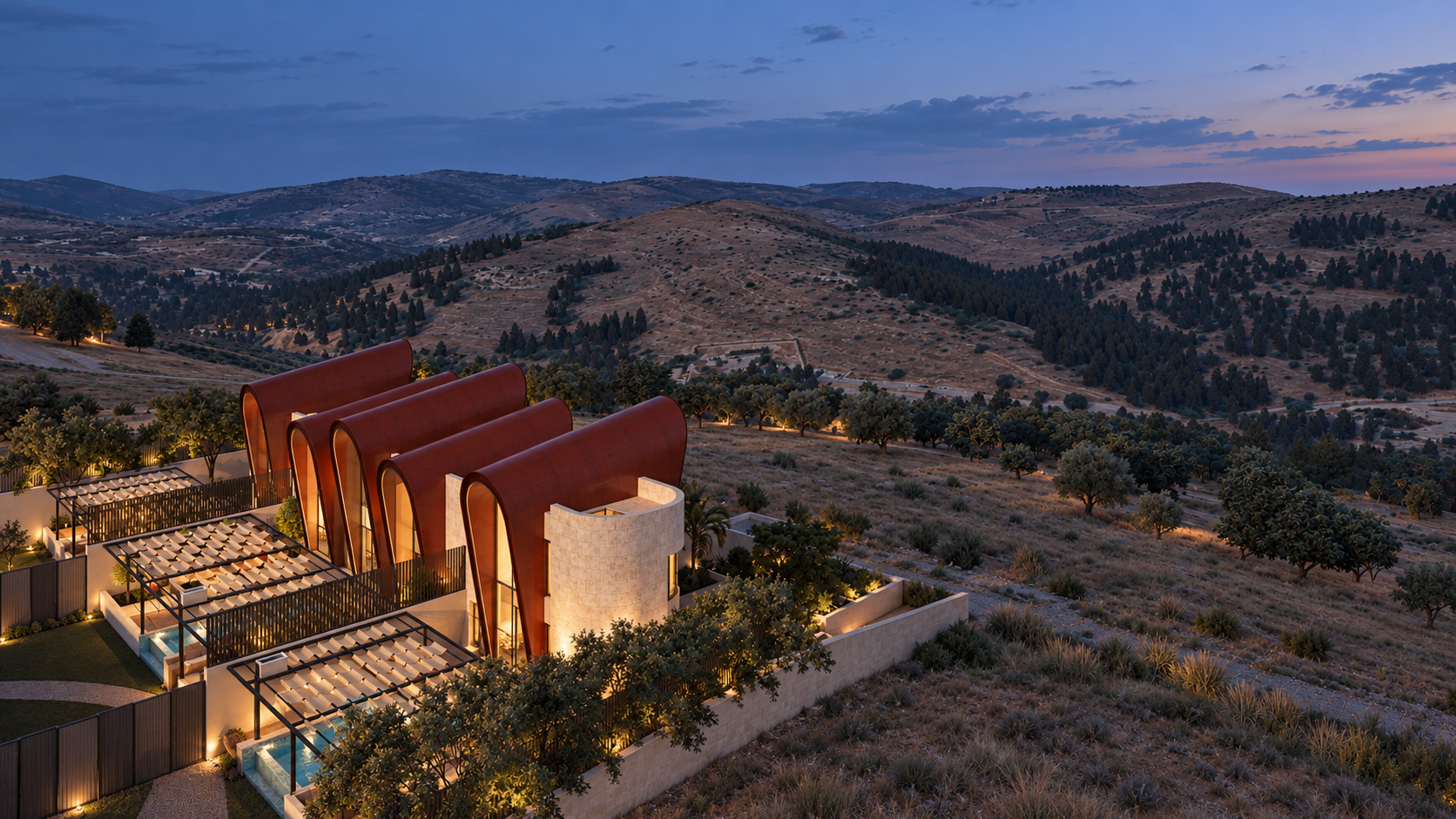 Italian Group Chalets