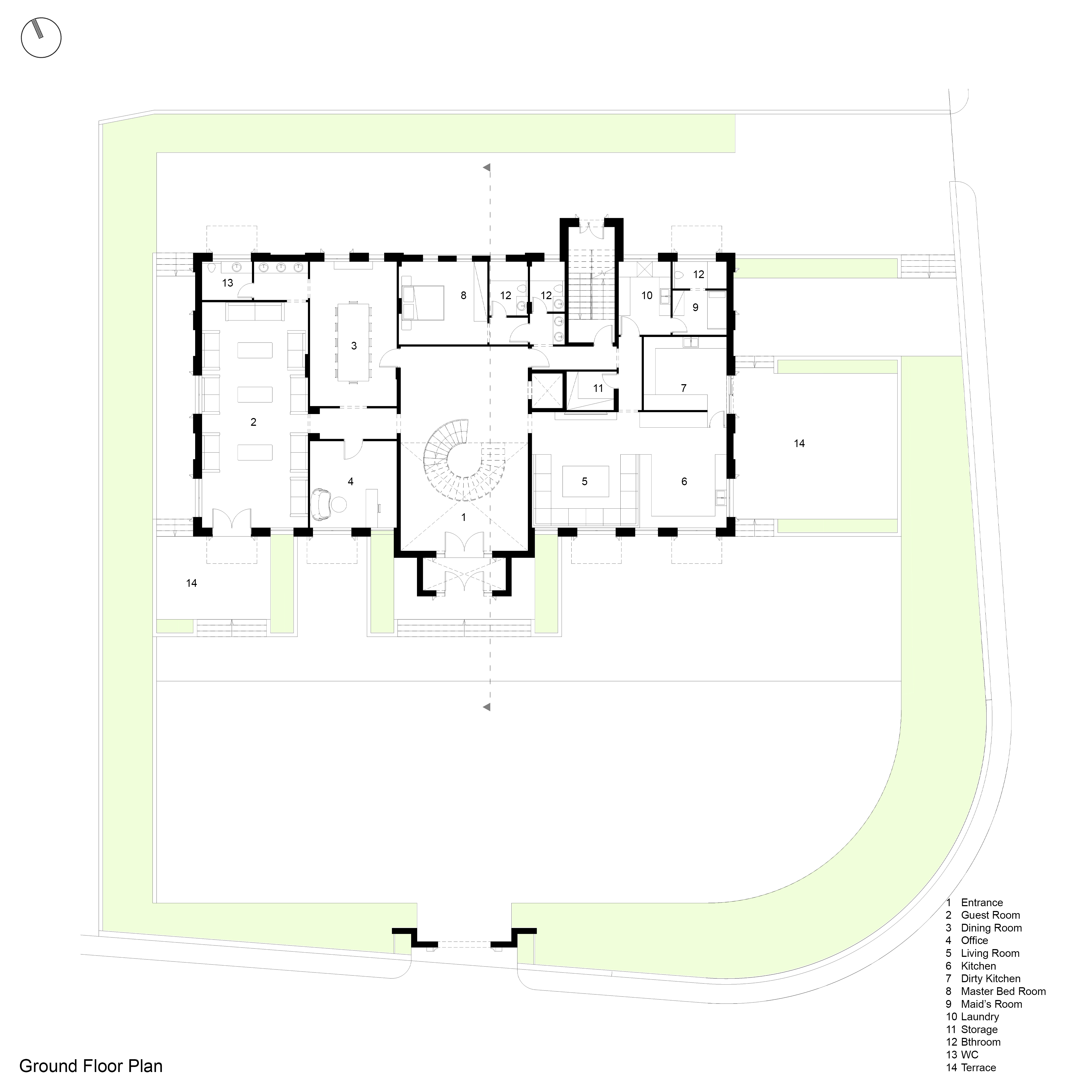 Ground Floor Plan 