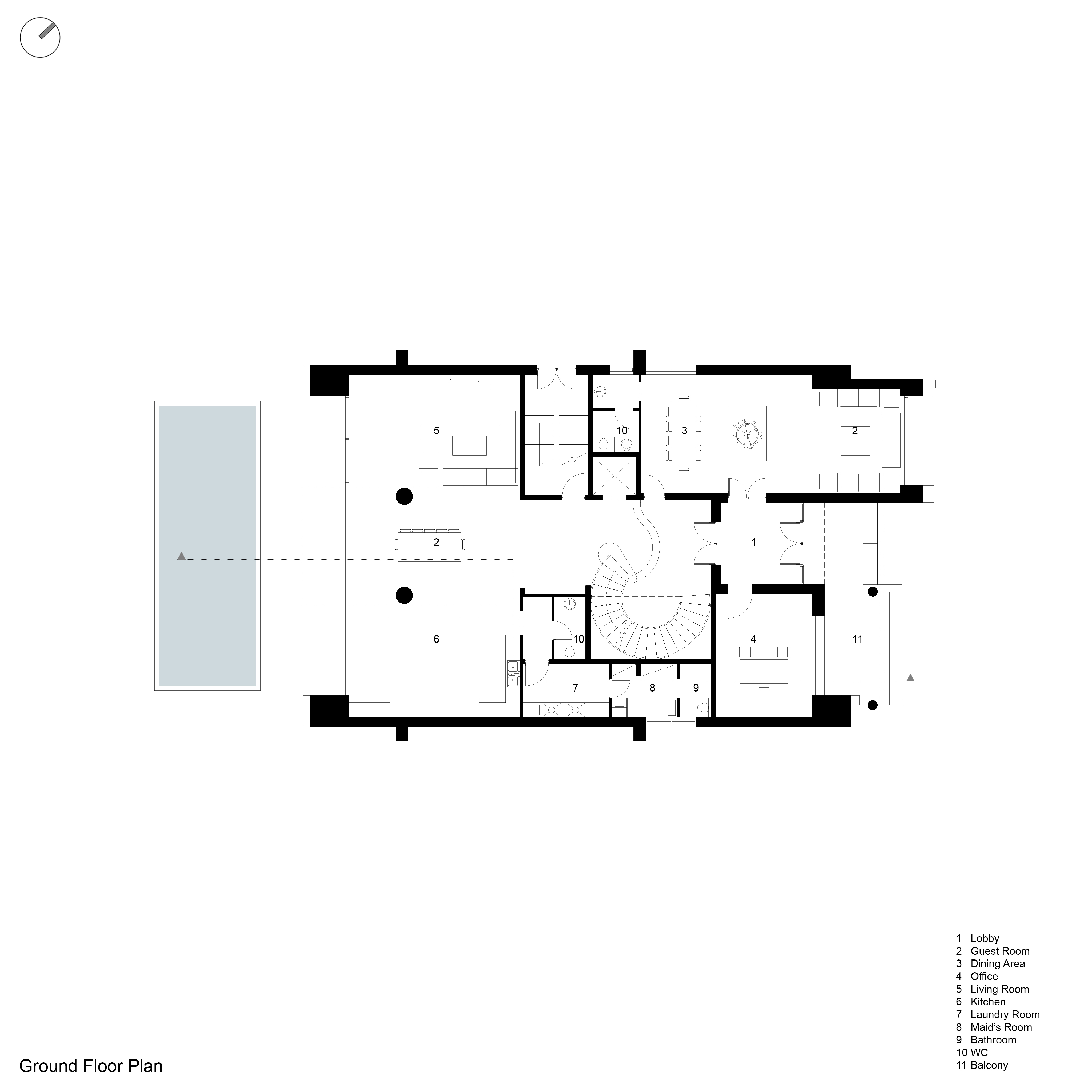 Ground Floor Plan 